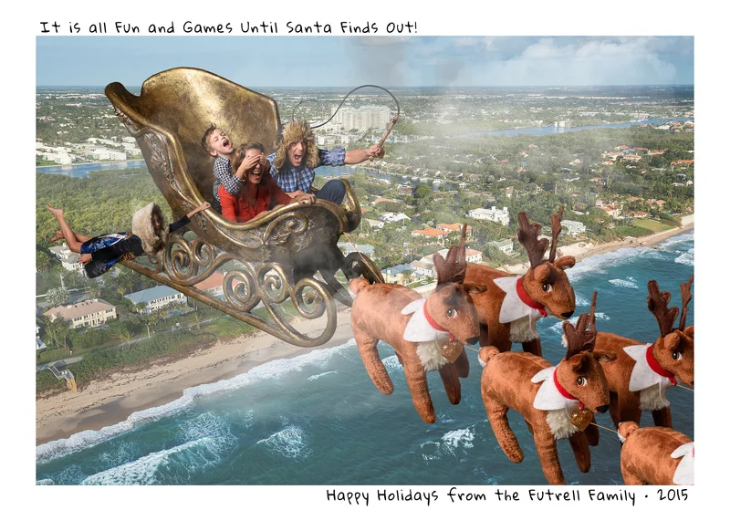 Futrell family holiday card 2017