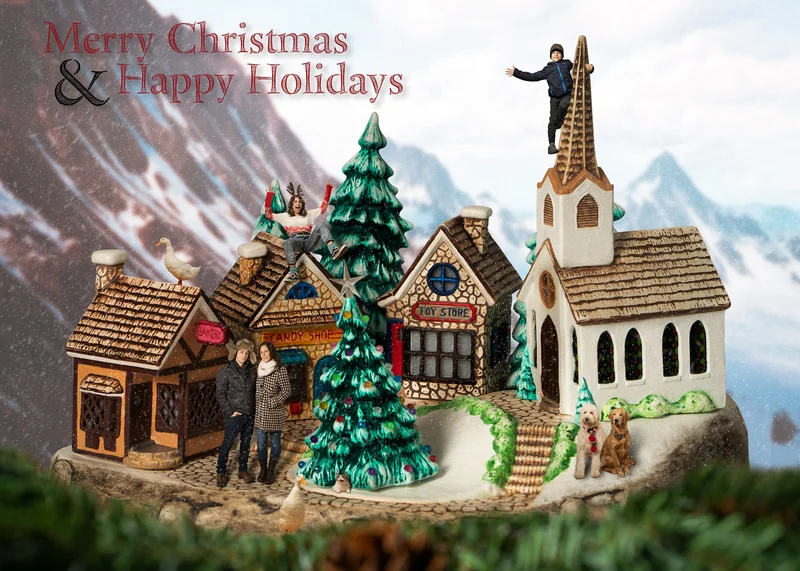 Futrell family holiday card 2020