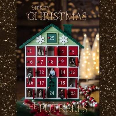 Futrell family holiday card 2021