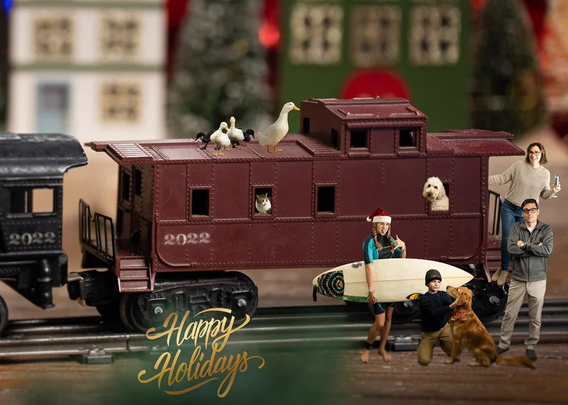 Futrell family holiday card 2023