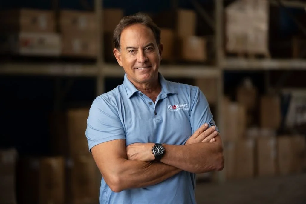 St Augustine business owner environmental portrait in warehouse