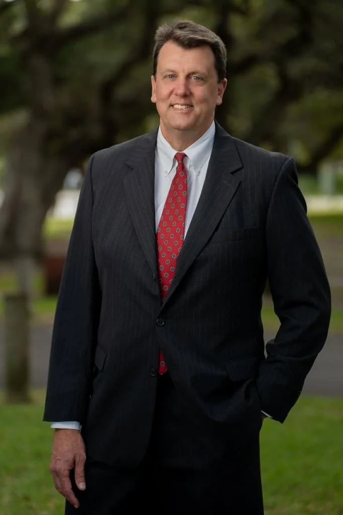 St Augustine executive portrait outdoor with oak trees