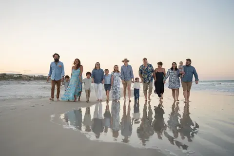 Family portrait session in St. Augustine