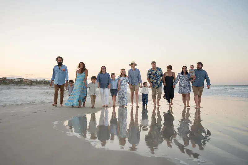 Family portrait session in St. Augustine