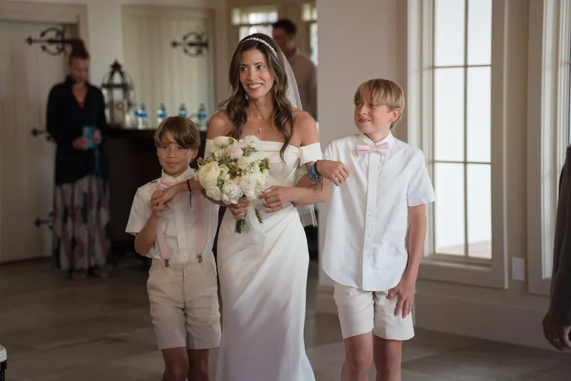 Wide shot of ceremony venue