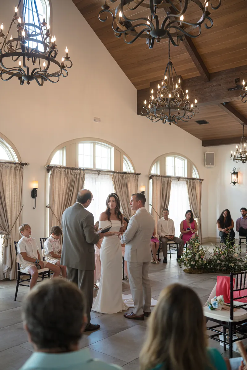 Couple exchanges vows at 9 Aviles ceremony