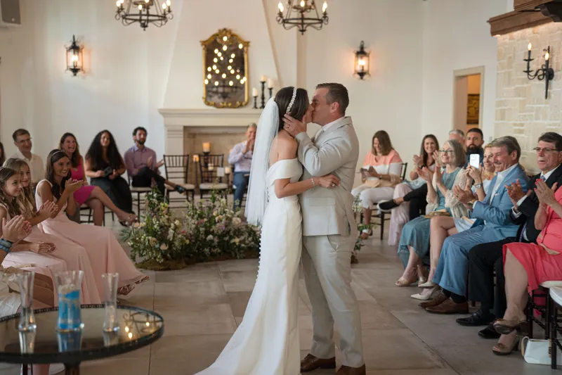 Ceremony moment with guests