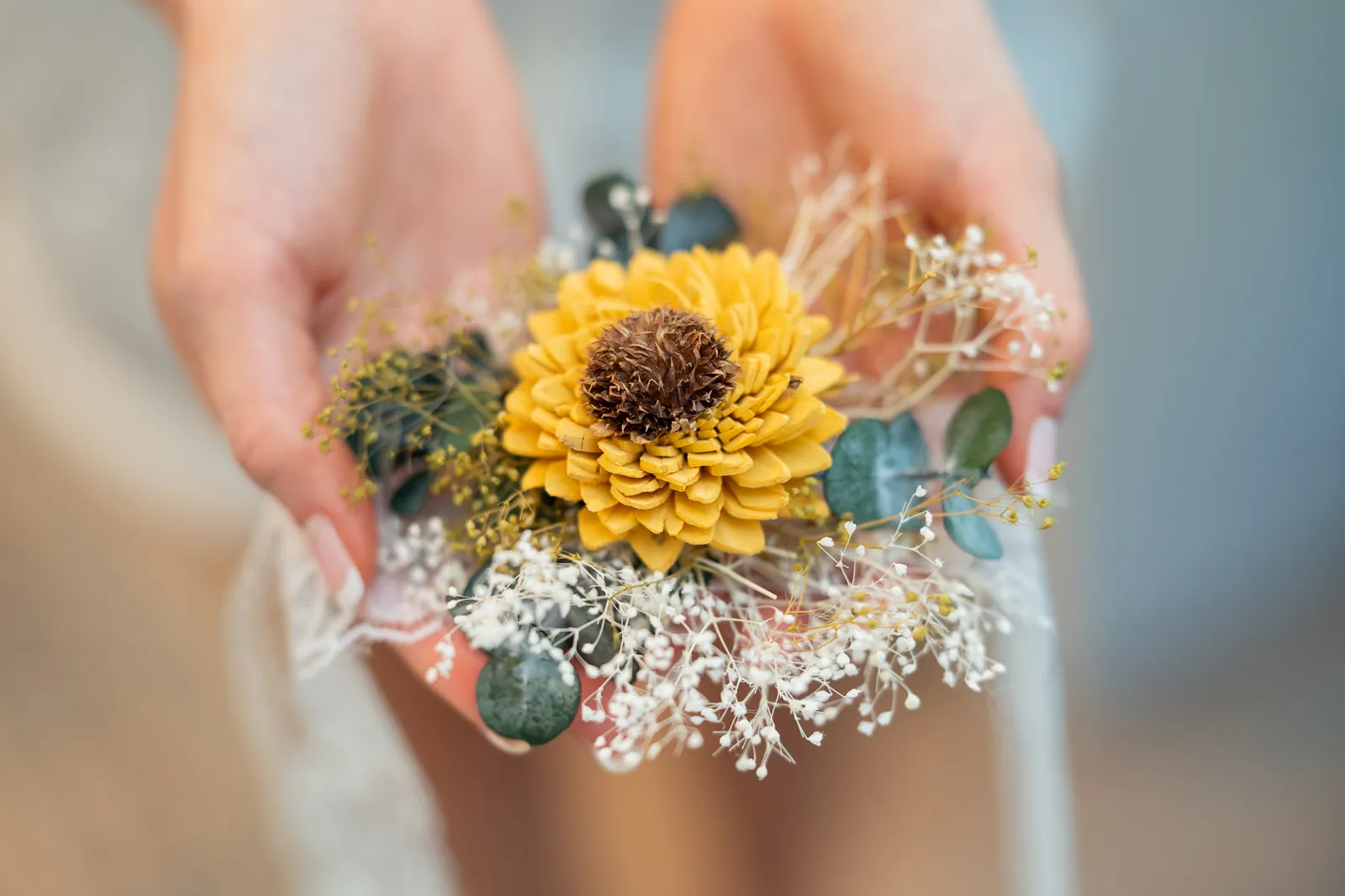 Brianna and George wedding detail shot