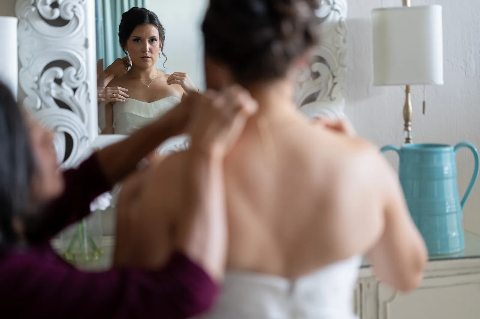 Brianna and George wedding detail shot