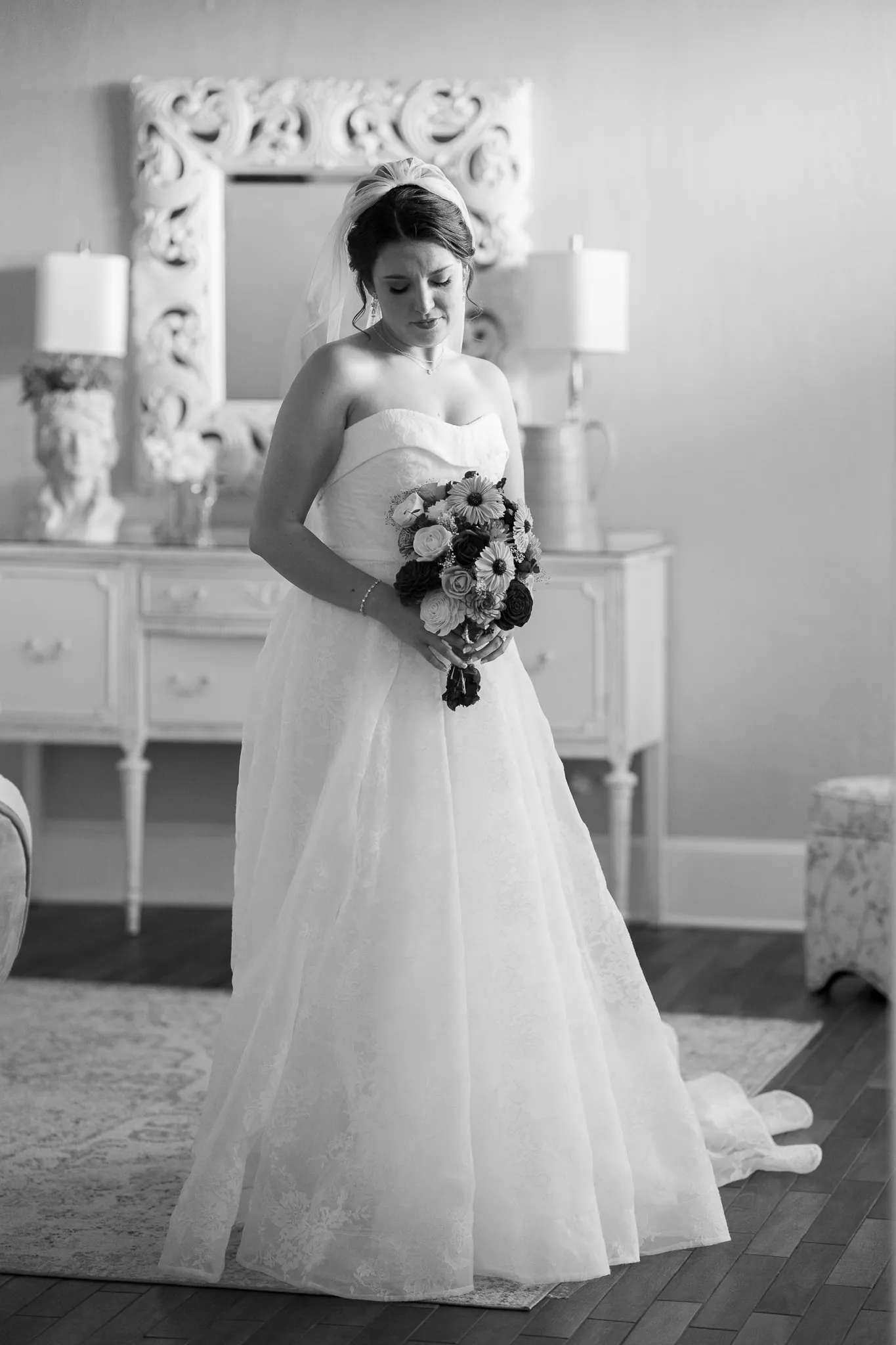 Brianna and George wedding detail shot