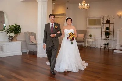 Wedding ceremony at The White Room in downtown St. Augustine
