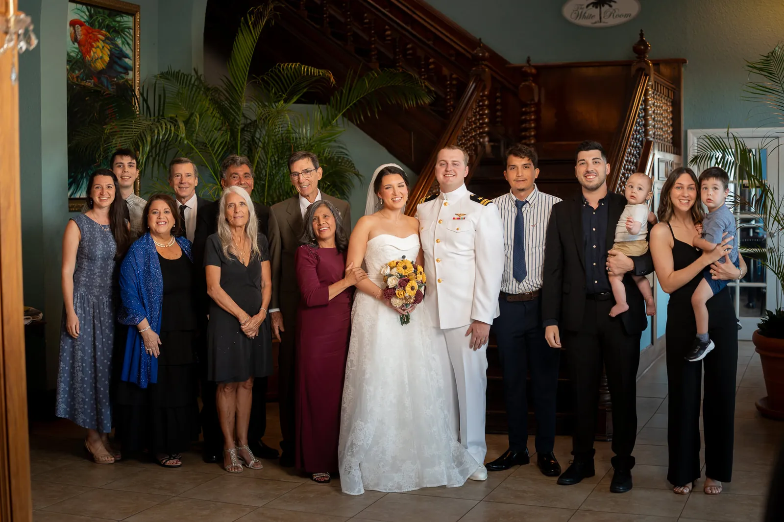 Brianna and George wedding detail shot