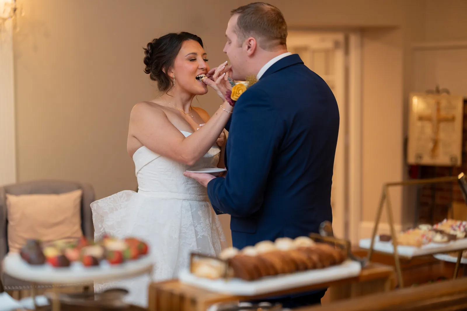 Brianna and George wedding detail shot