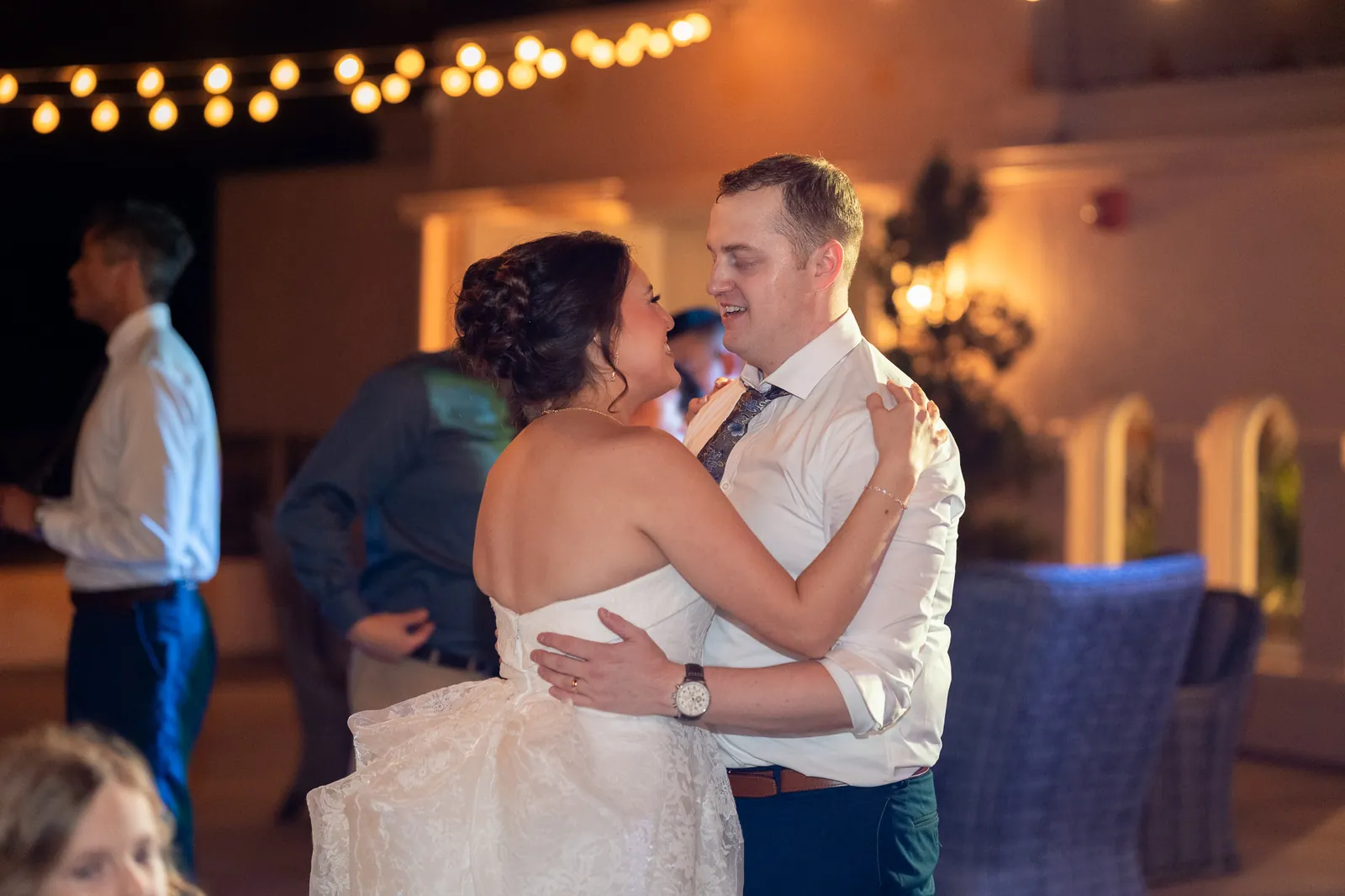 Brianna and George wedding detail shot