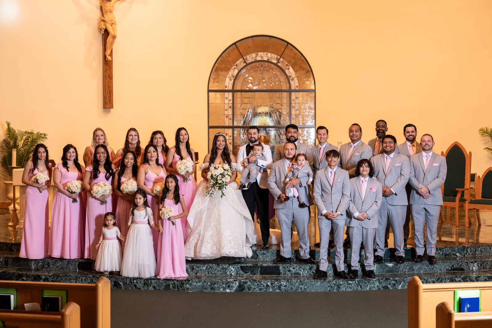 Carina and Jordan wedding photo