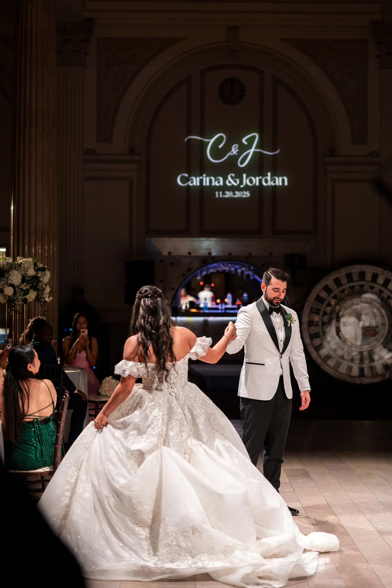 Carina and Jordan wedding photo