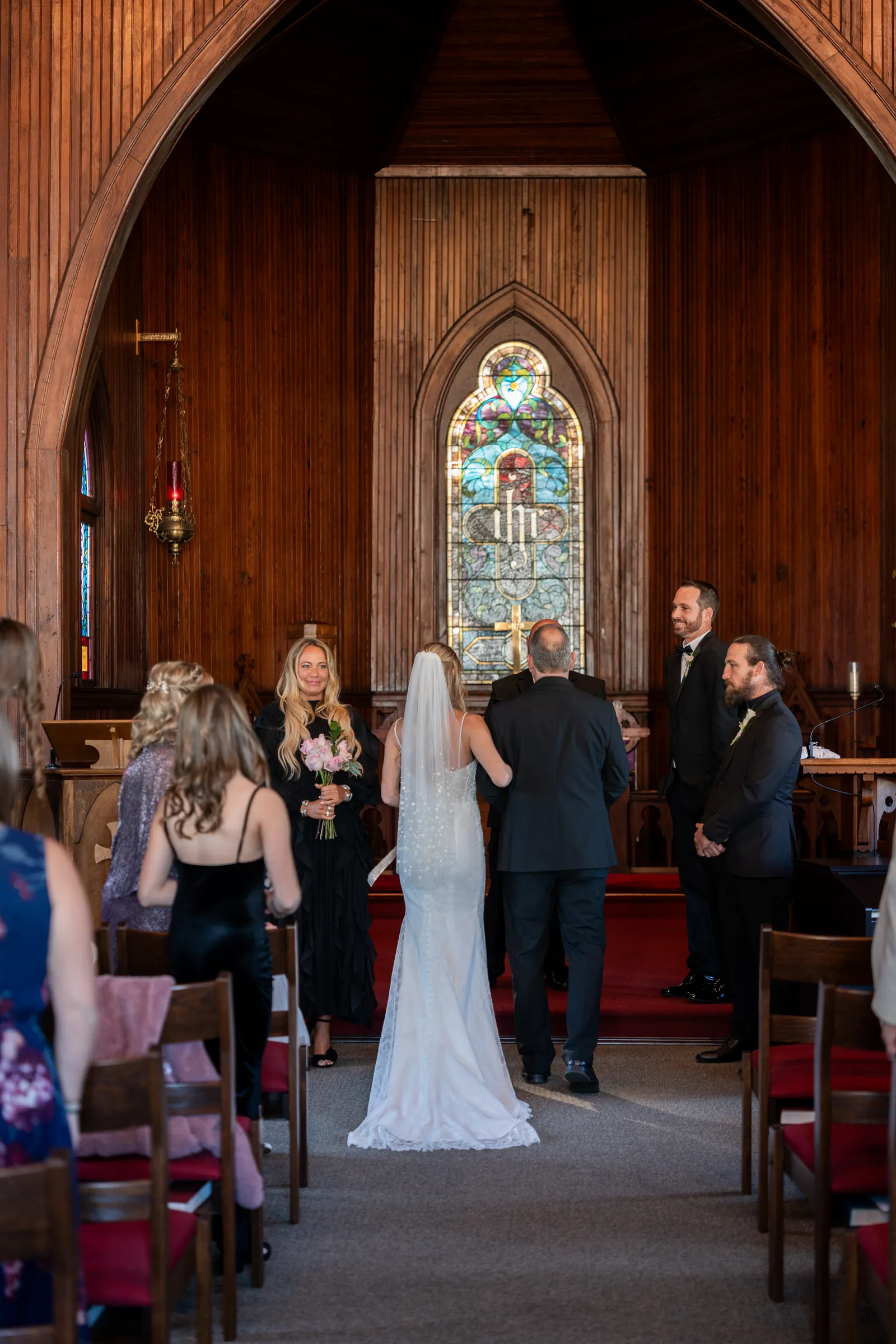 Wedding ceremony at St Cyprians Church St Augustine