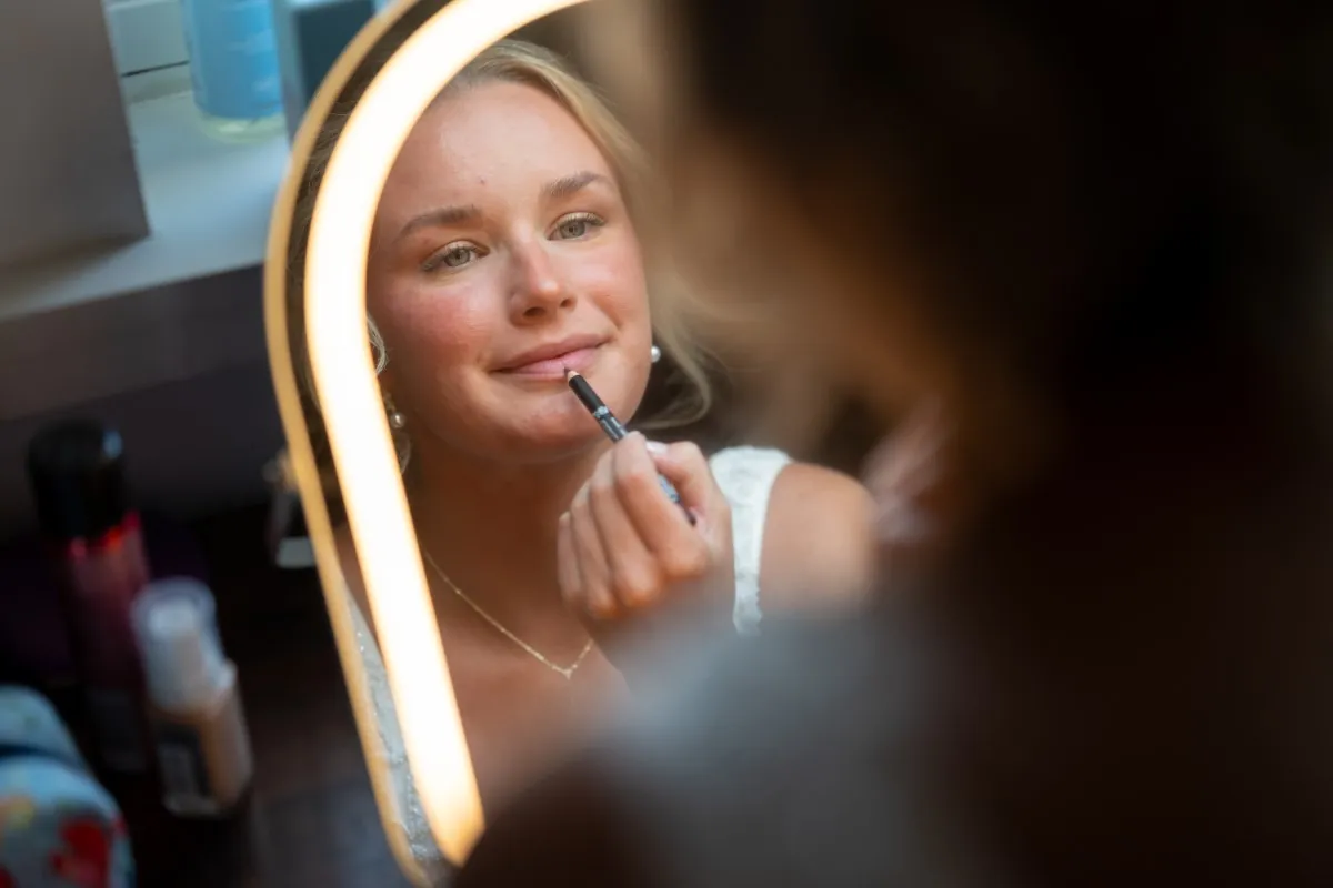 Harlee and Tanner wedding photo