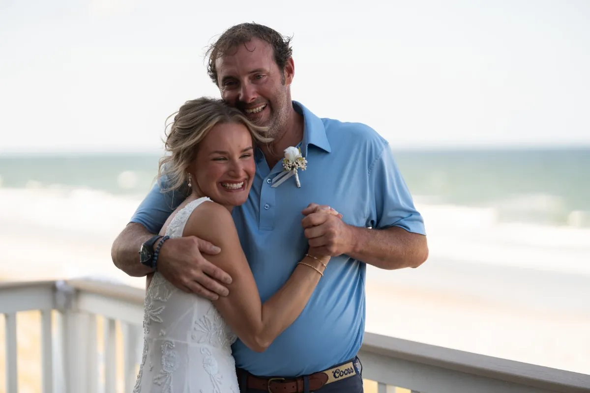 Harlee and Tanner wedding photo