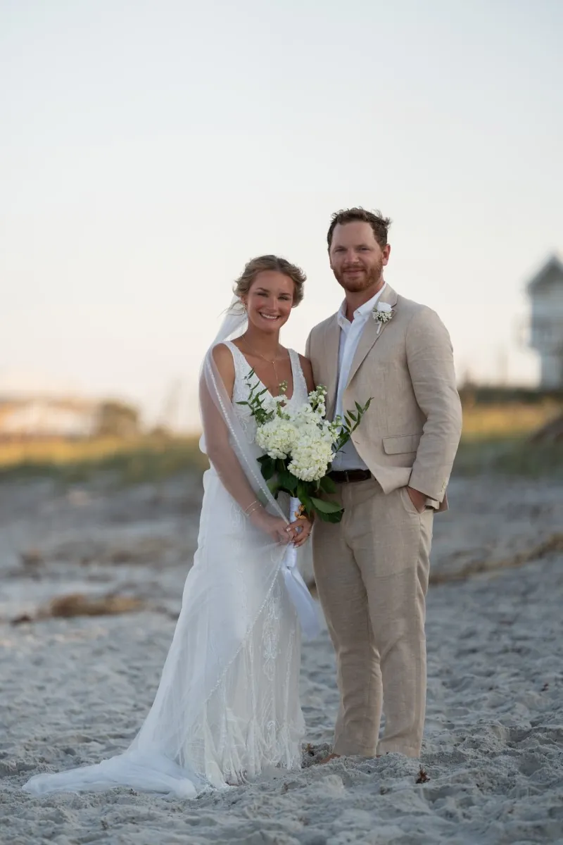 Harlee and Tanner wedding photo