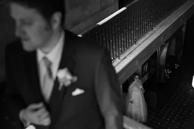 First look anticipation moment at Treasury on the Plaza