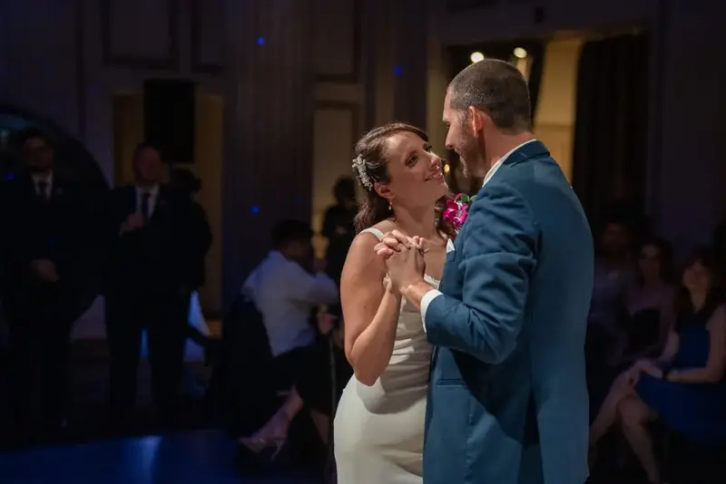 First dance as a married couple