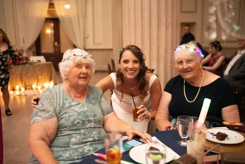 Joyful celebration with loved ones