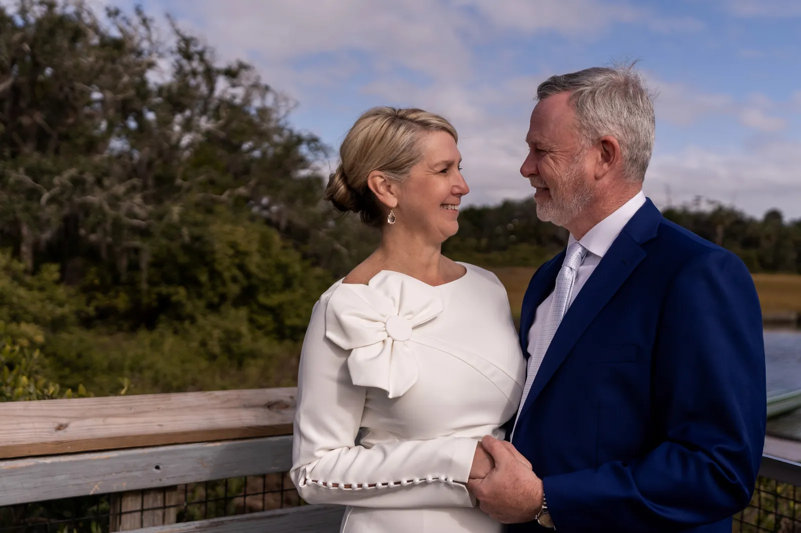Kiley and Stacey portrait at Fort Mose