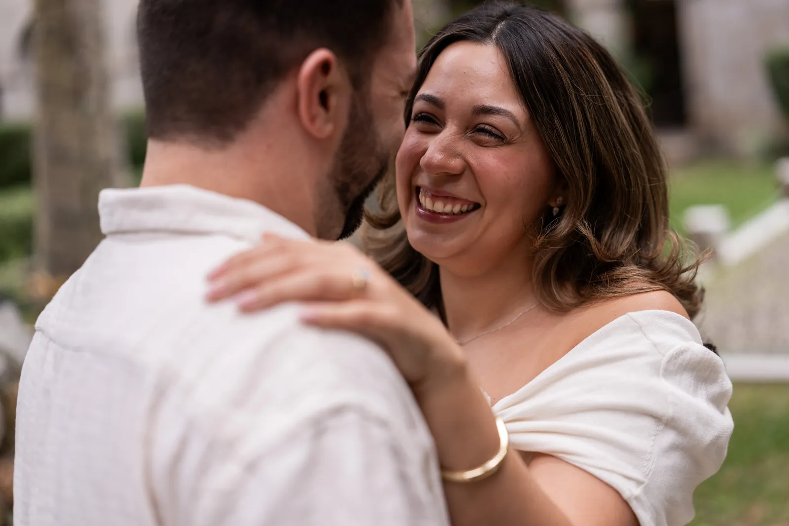 Metodija and Tiffany proposal photo