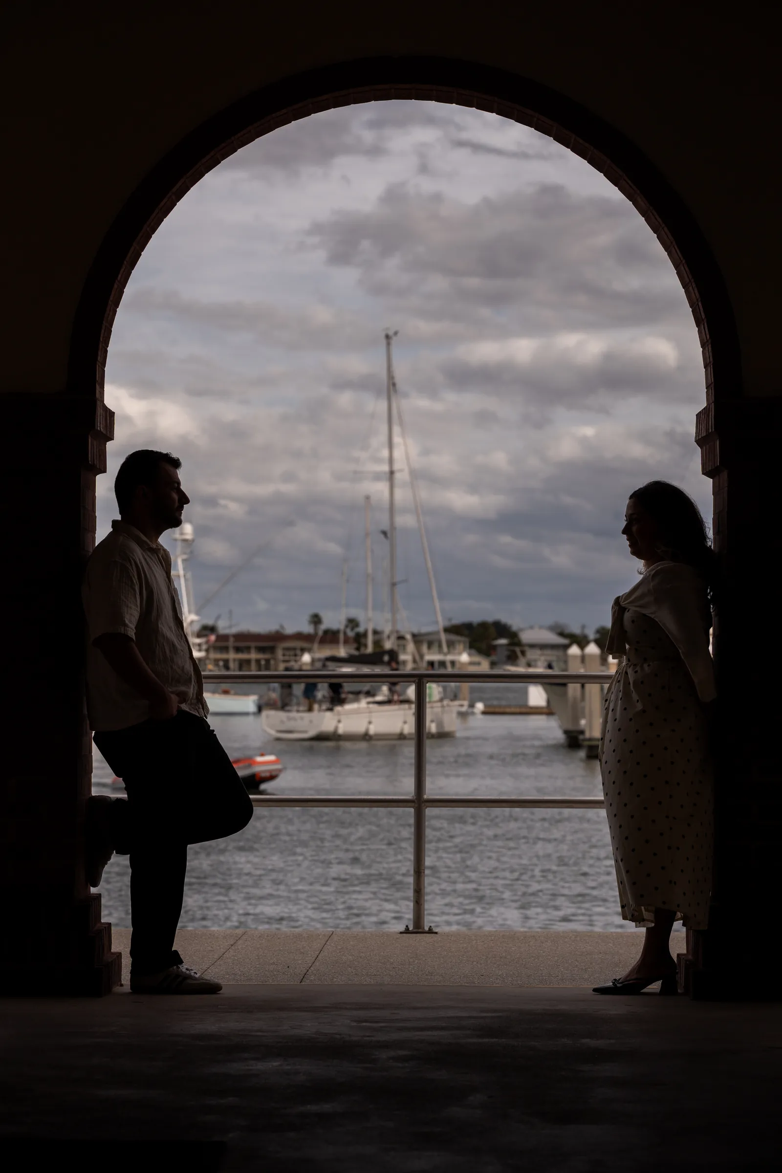 Metodija and Tiffany proposal photo