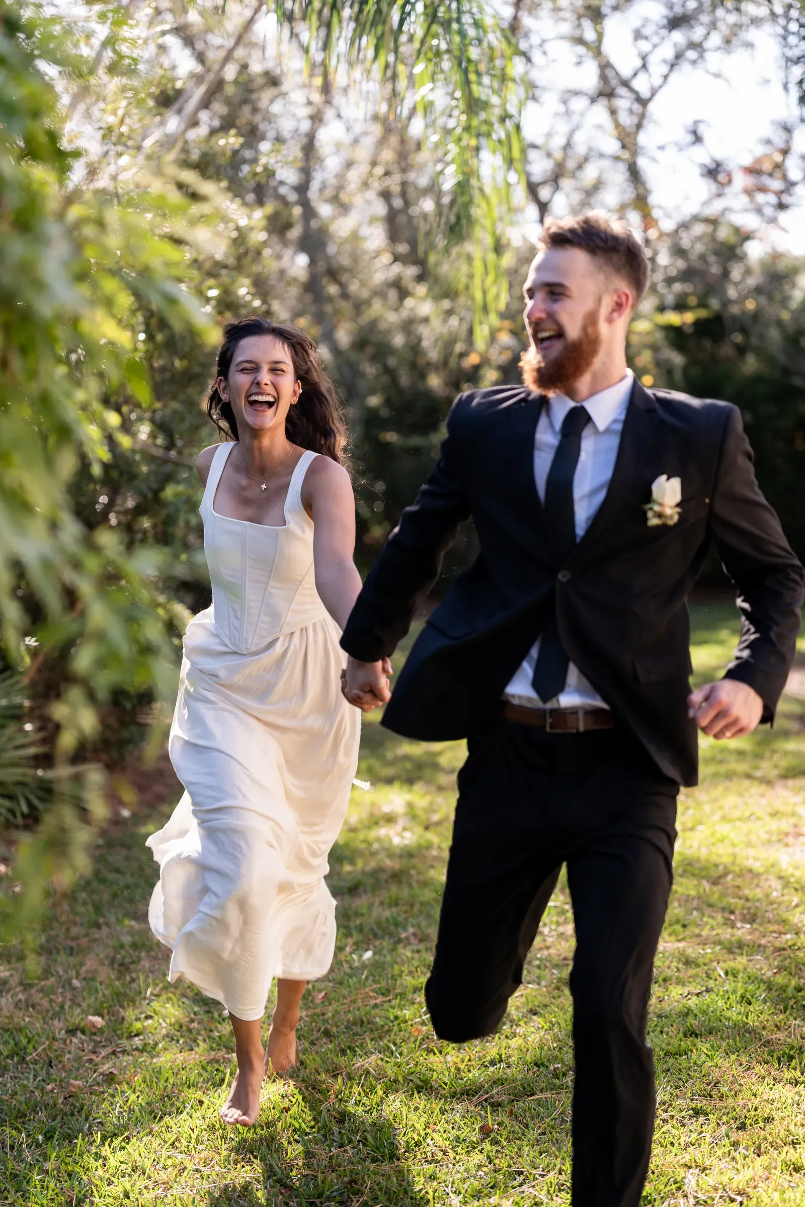 Naima and Avery wedding portrait at Casa Futrell