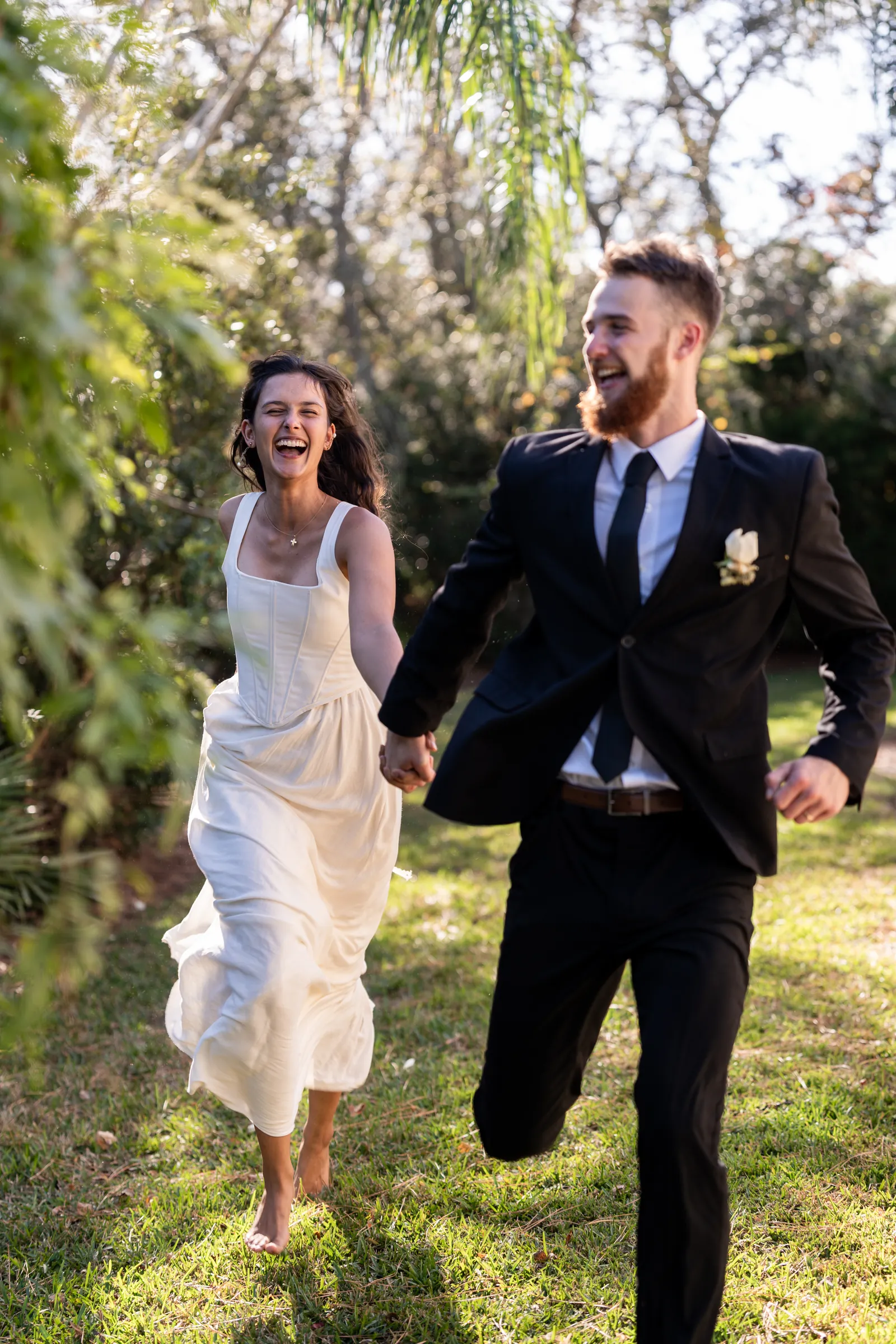 Naima and Avery wedding portrait at Casa Futrell
