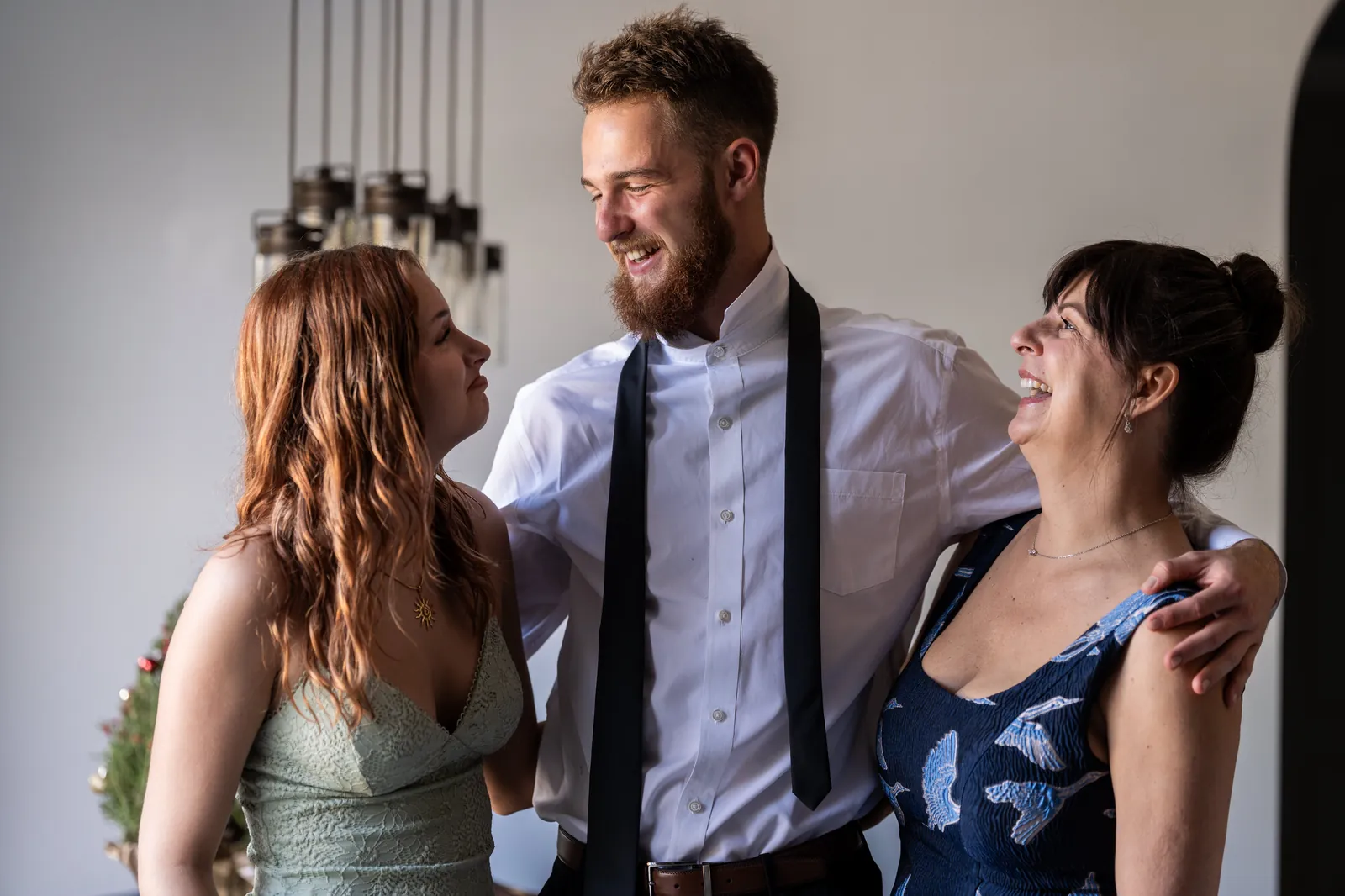 Naima and Avery wedding photo