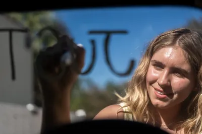 Naima and Avery backyard wedding ceremony