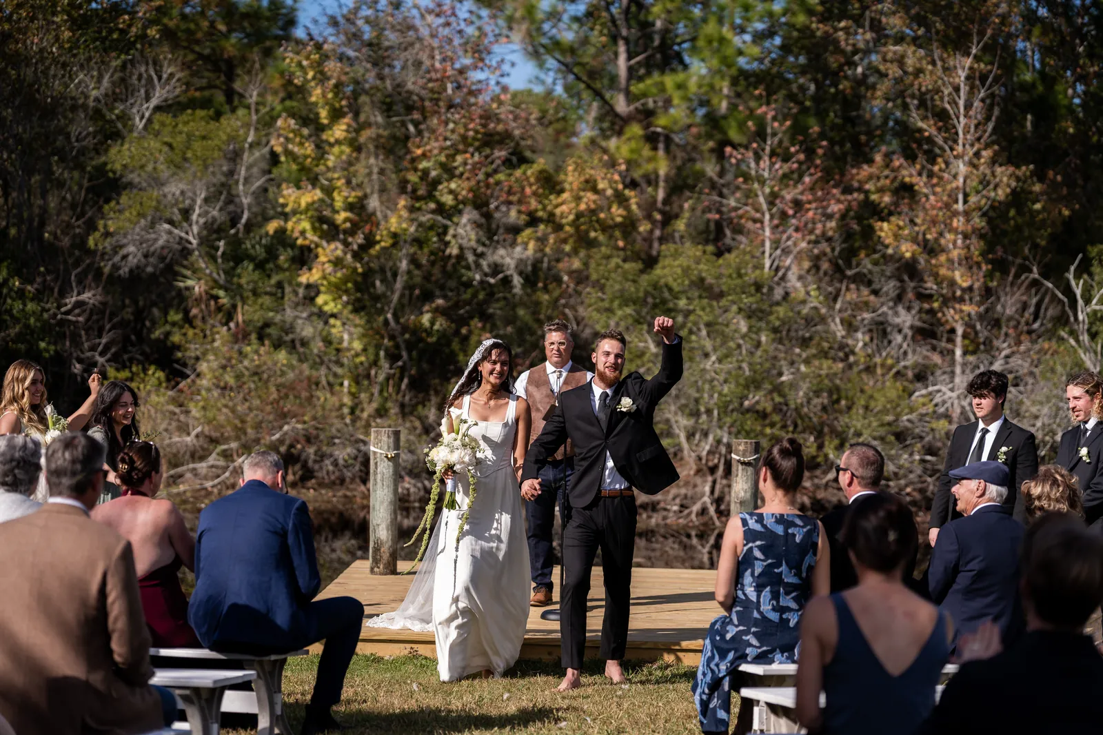 Naima and Avery wedding photo