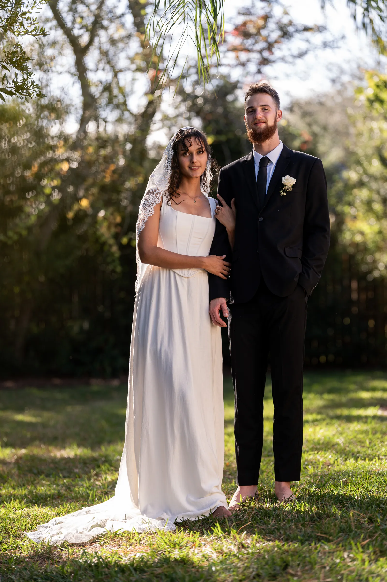 Naima and Avery wedding photo