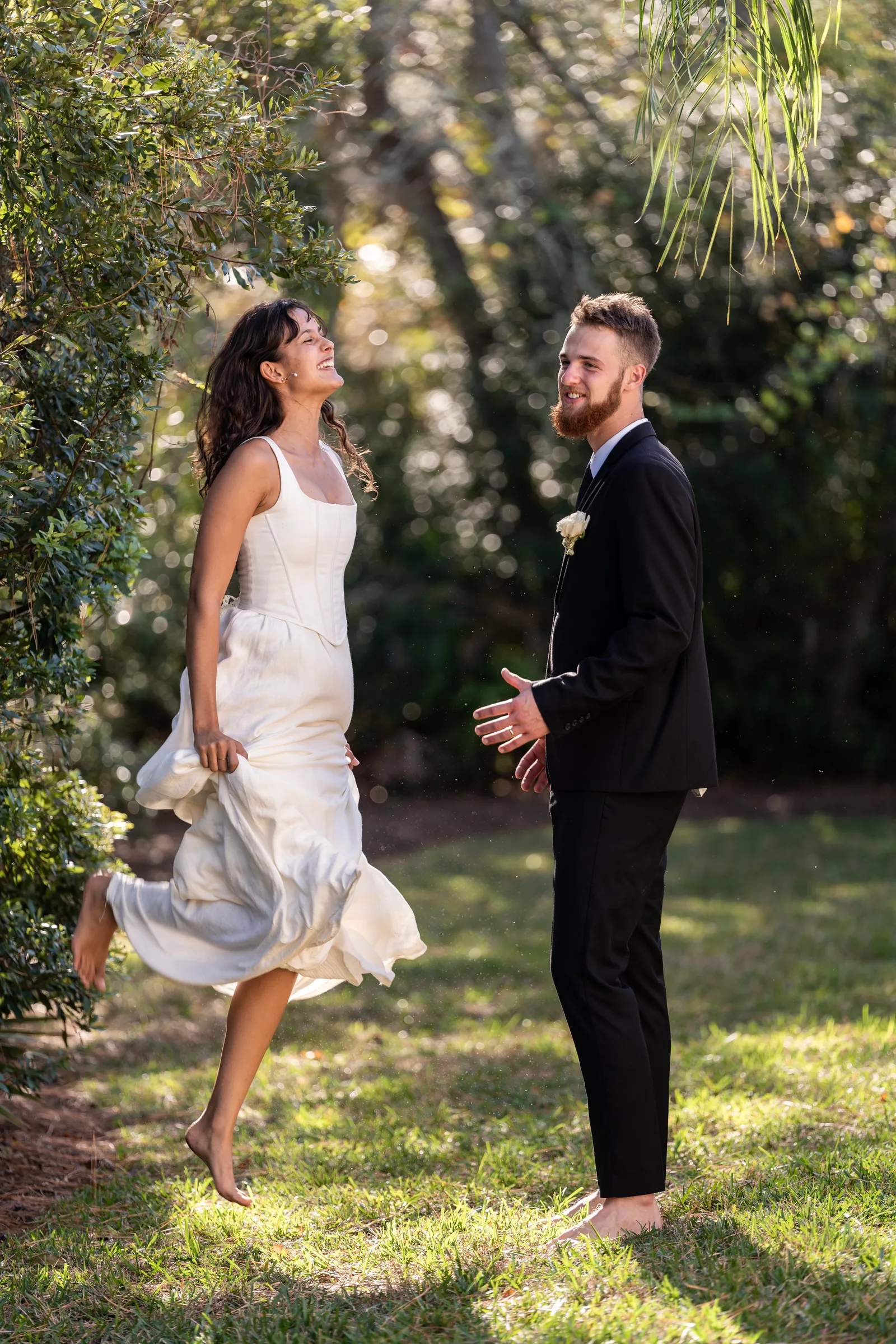 Naima and Avery wedding photo