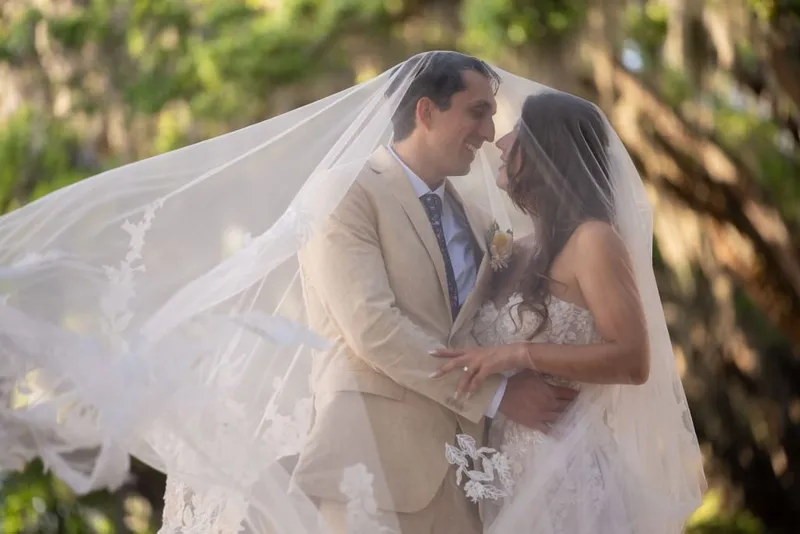 First dance at Fountain of Youth wedding reception