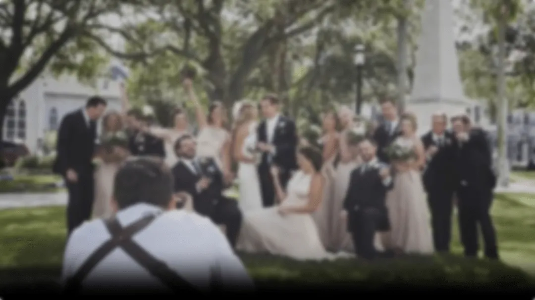 Behind the scenes video of St. Augustine wedding photographers Rob and Jill Futrell capturing a ceremony