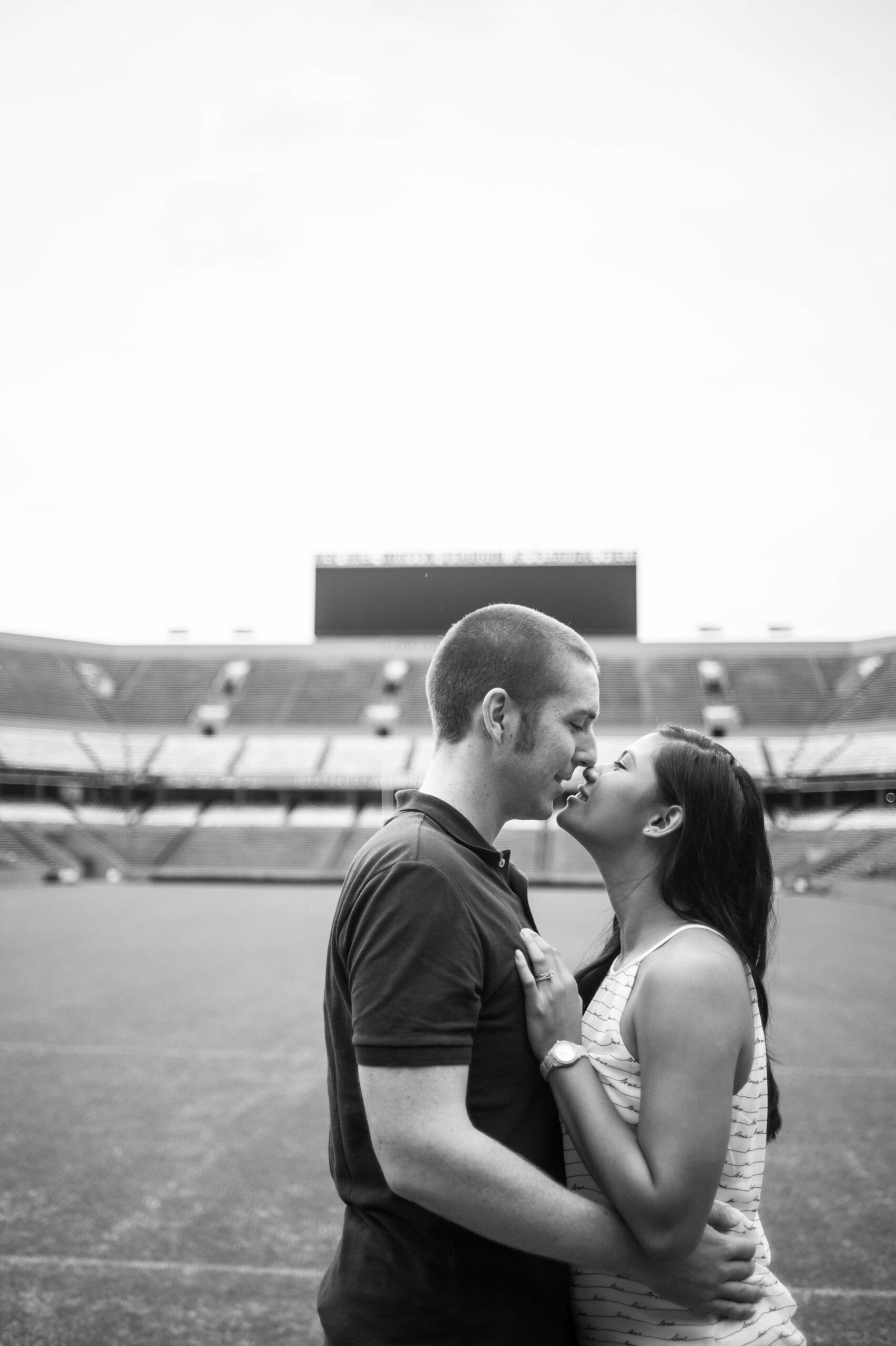 Nina & Brad Engagement photo.