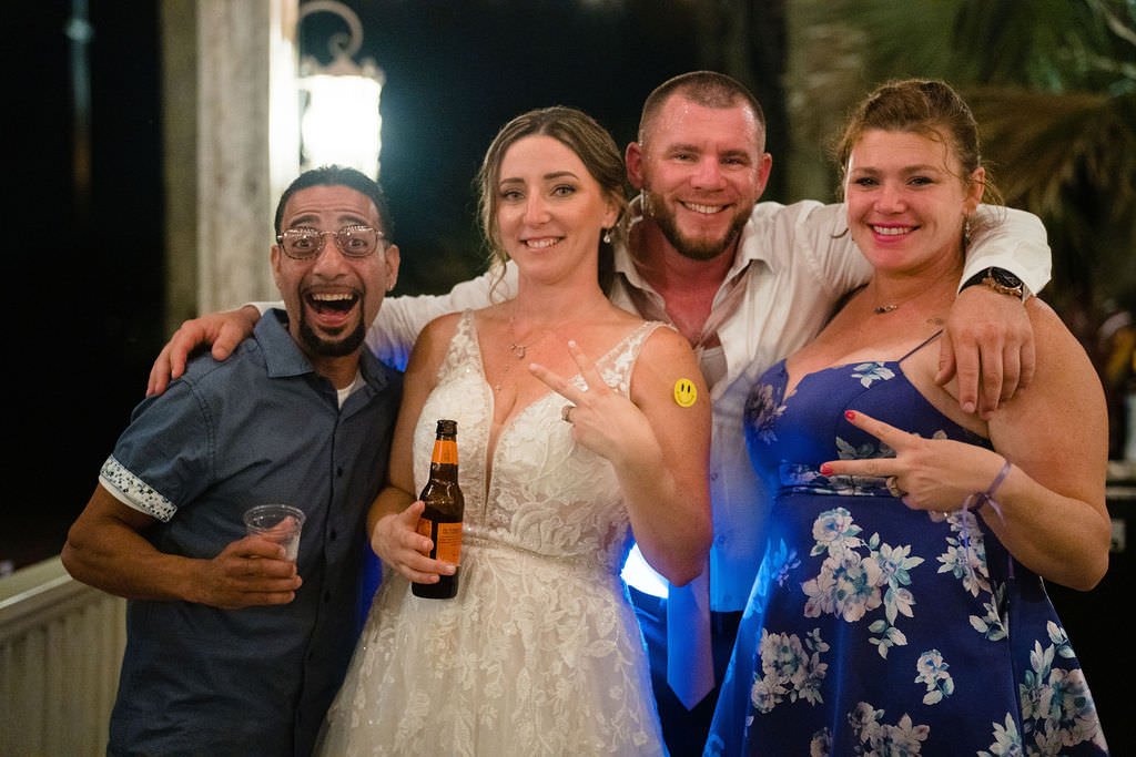 Wedding party fun Peace out and good vibes only wedding peace fun friends goodvibes.jpg